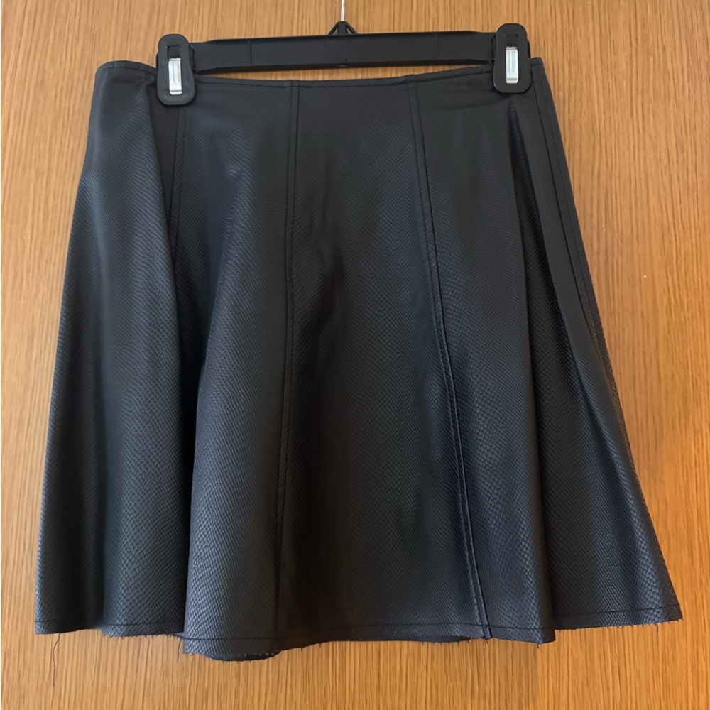 Lucy Paris Black A-Line Skirt
